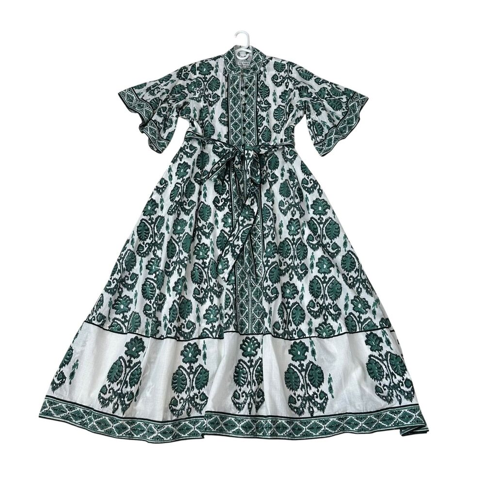Sue Sartor Palladio Kaftan Dress Size L